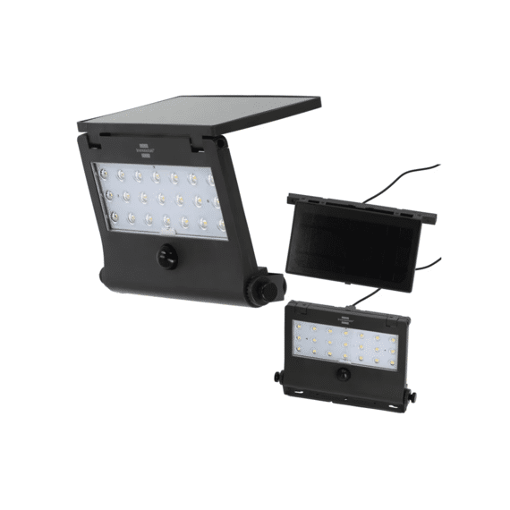 Solar Led Spot Sol 1000 Pad Met Bewegingsmelder, 1000lm, Ip65
