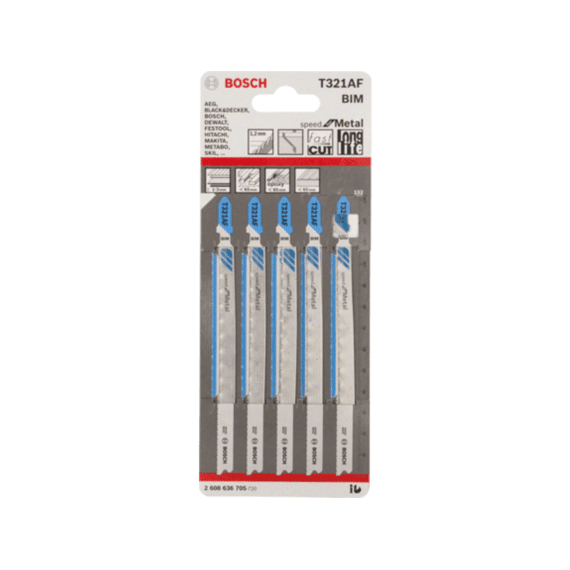 5X Blad T321A Basic Thin Metal