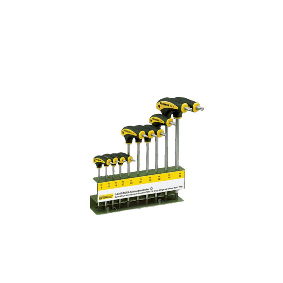 L-Greep Schroevendraaierset (10-Dlg.) Tx/Ttx