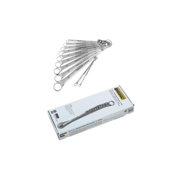 Ringsleutelset Van 6X7 Tot 30X32 (11-Dlg.)
