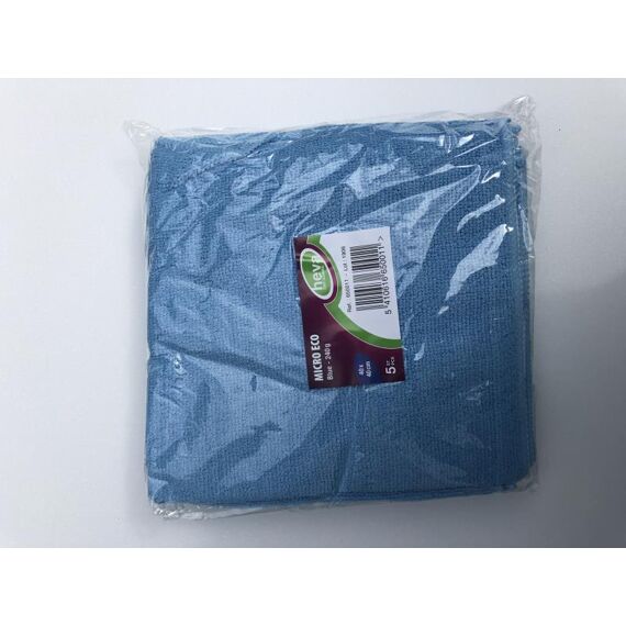 Heva Microvezeldoek 5Pack 40X40 Blauw