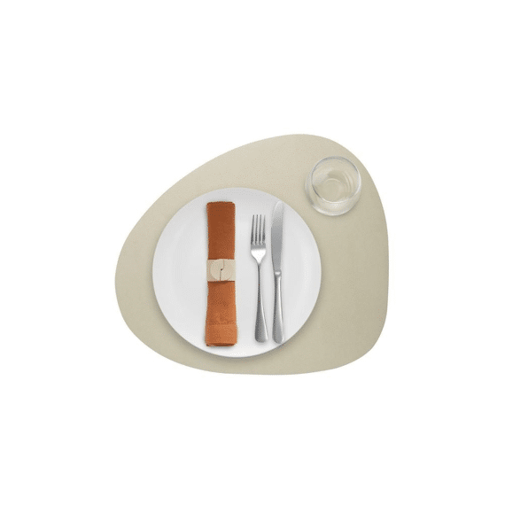 Placemat Pebble Skinnatur 46x40cm Linen