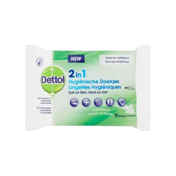 Dettol Reiniger Doekjes 12St