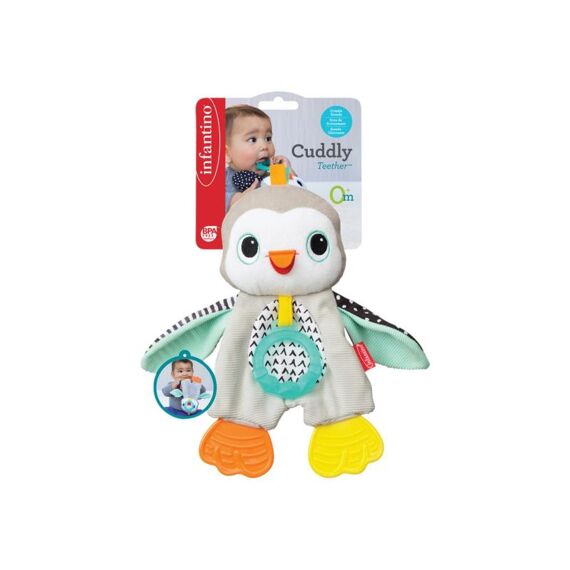 Infantino Main Cuddly Teether Penguin