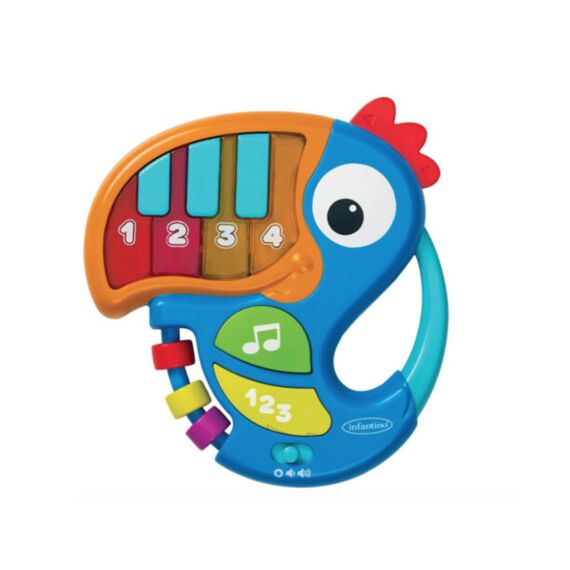 Infantino Main Piano And Numbers Learning Toucan