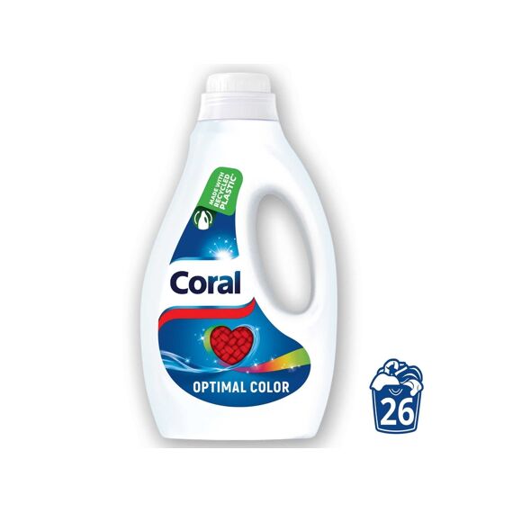 Coral Wasmiddel Vloeibaar Optimal Color 26 Scoops/1.25L