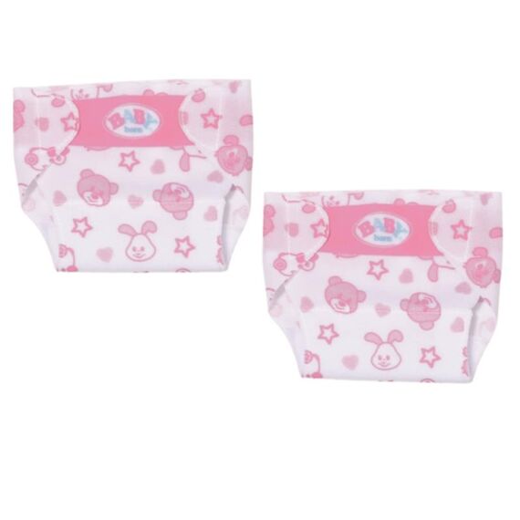 Baby Born Little Nappies 2 Pack 36Cm