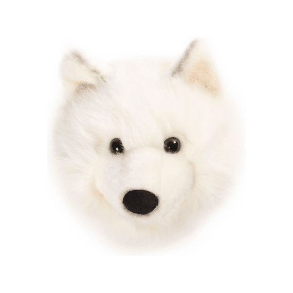 Wild & Soft Trophy Muurdecoratie Witte Wolf Lucy