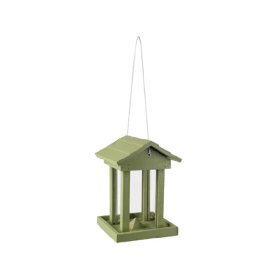 Voederhuis Mateo Groen Hanger 15X16X21.5Cm