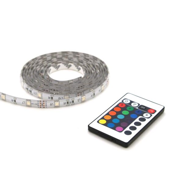 Led Strip Rgb 2M Rc Ip44