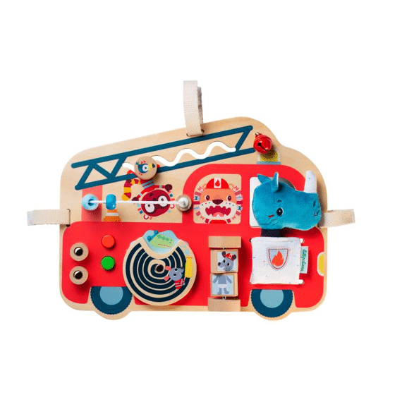 Lilliputiens Brandweerwagen Activiteitenpaneel