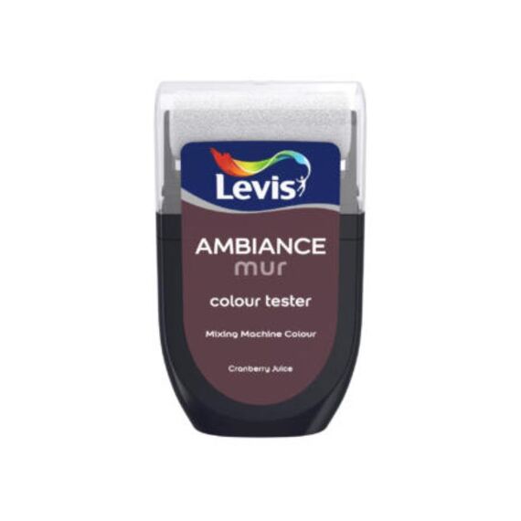 Levis Ambiance Mur Mat Test Cranberry Juice 30Ml