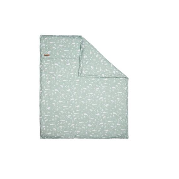 Little Dutch Wieg Dekbedovertrek 80X80Cm Ocean Mint