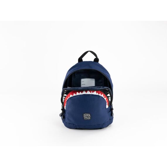 Shark Shape Backpack /Navy W22X531Xd11Cm