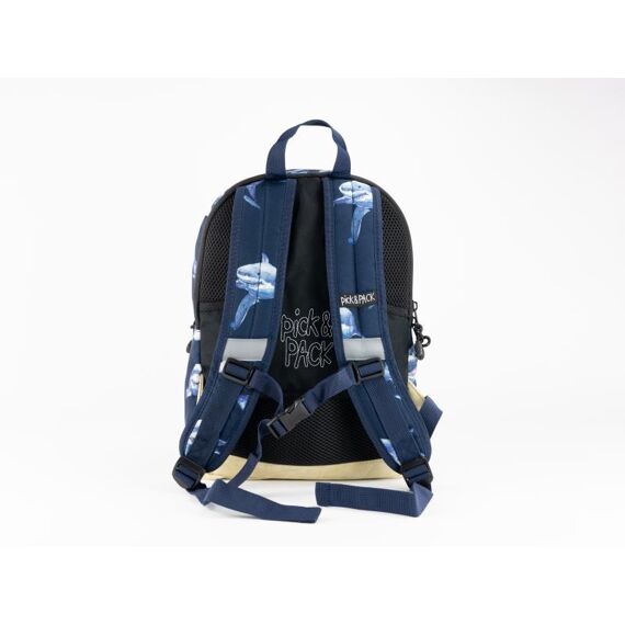 Shark Backpack M /Navy W26.5Xh36.5Xd12.5Cm