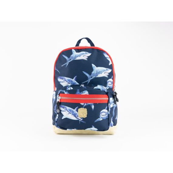 Shark Backpack M /Navy W26.5Xh36.5Xd12.5Cm