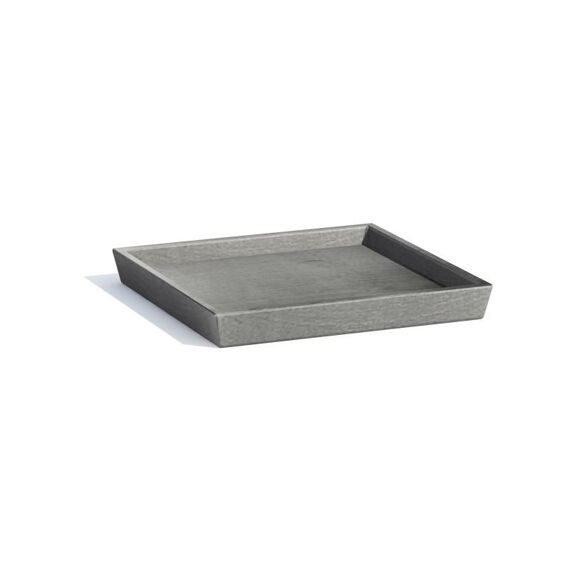 Ecopots Onderschotel Rotterdam Grey 21X21X2.5Cm