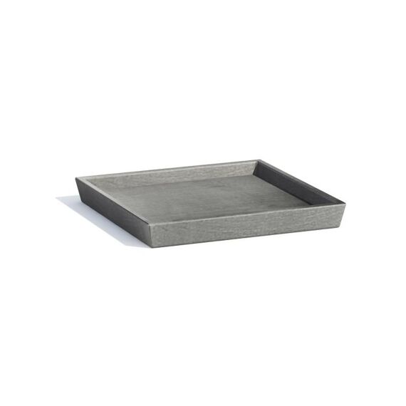 Ecopots Onderschotel Rotterdam Grey 35.5X35.5X3.5Cm