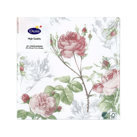 Duni Serviet 33X33Cm 20 St. Garden Pride