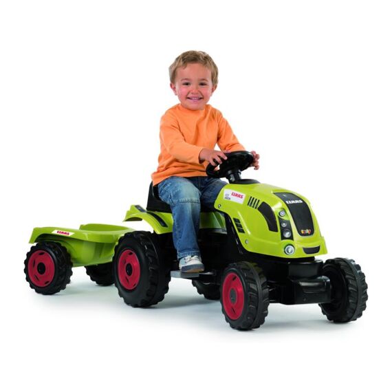 Smoby 710114 Tractor Claas Farmer Xl + Aanhangwagen