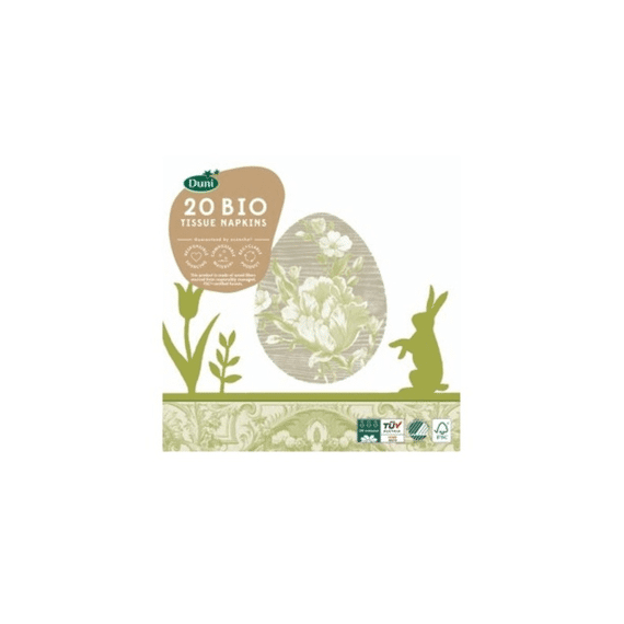 Duni Serviet 33X33Cm 20 Stuks Happiness Bio