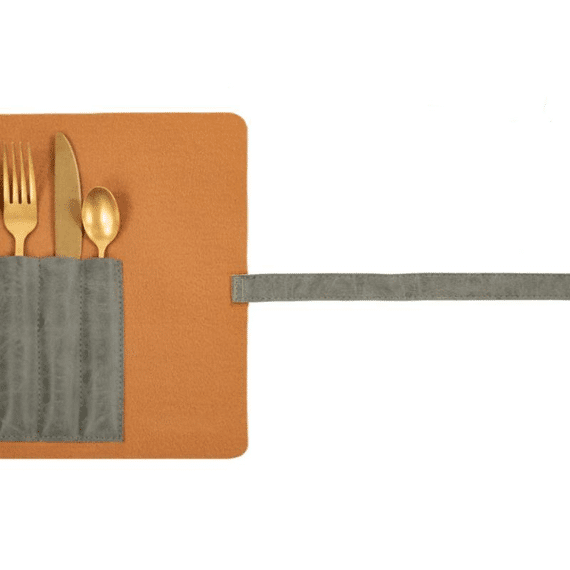 Bestekhouder Truman 22.5X26Cm Charcoal Set/2