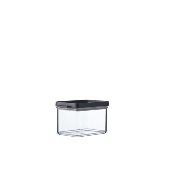 Bewaardoos Omnia Rechthoekig 700 Ml - Zwart