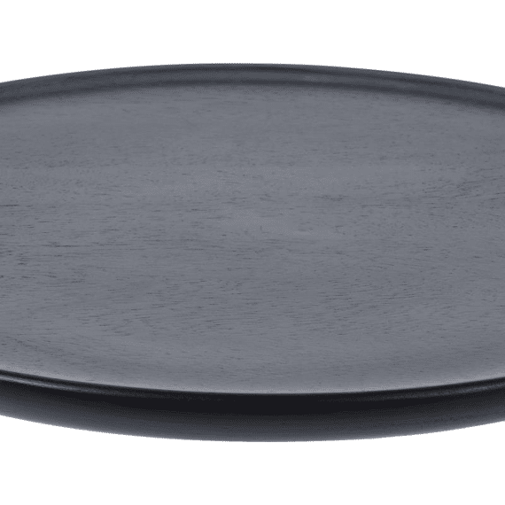 Kaarsenplateau Rond 28Cm Zwart