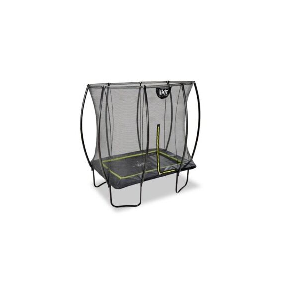 EXIT Silhouette Trampoline + Safetynet Rect. 153X214Cm Black