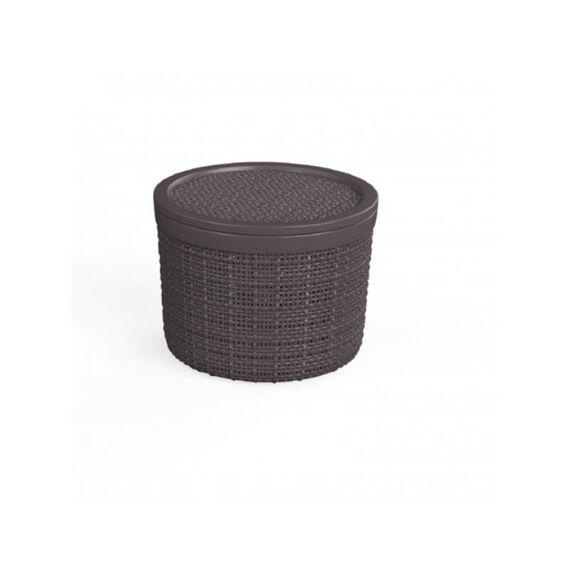 Curver Jute Round 2L Peppercorn