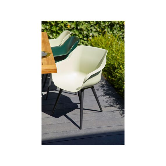 Sophie Studio Armchair Carbon Black/French Green