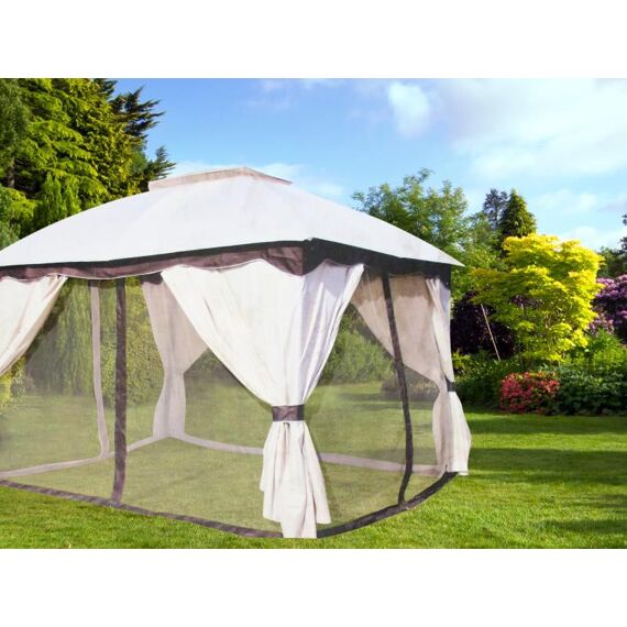 Gazebo L300Xw365Wh295Cm Beige