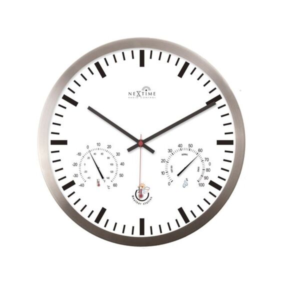 Nextime 90513 Wandklok Wit