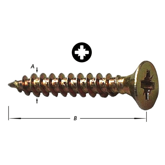 Paneelschroeven Inox 5X50Mm