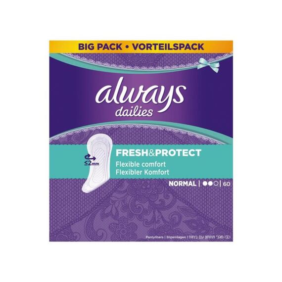 Always Inlegkruisjes Odor Control Normaal 60St