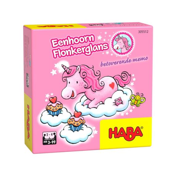 Haba Supermini Spel Eenhoorn Flonkerglans Betoverende Memo