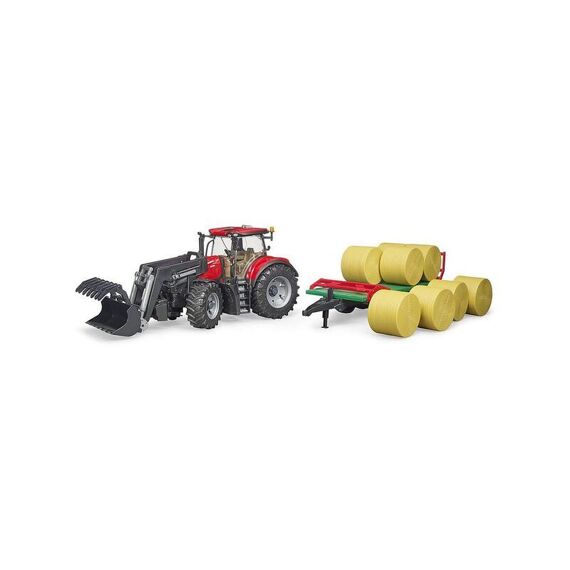 Bruder Case Ih Optum 300 Cvx With 8 Round Balls Trailer