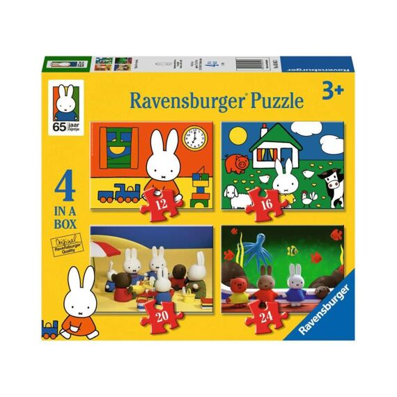 Ravensburger Puzzel 12-16-20-24 Stuks Nijntjes Verjaardag