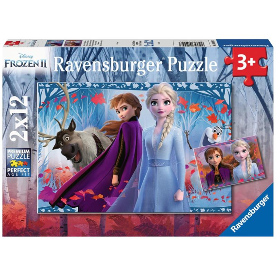 Ravensburger Puzzel 2X12 Stuks Frozen 2