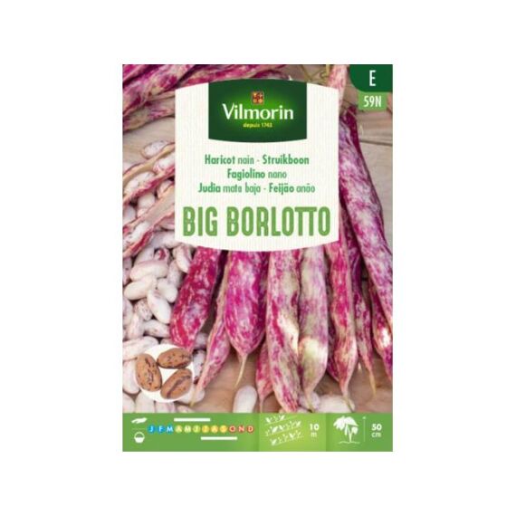 Vilmorin Droogboon Big Borlotto 150G