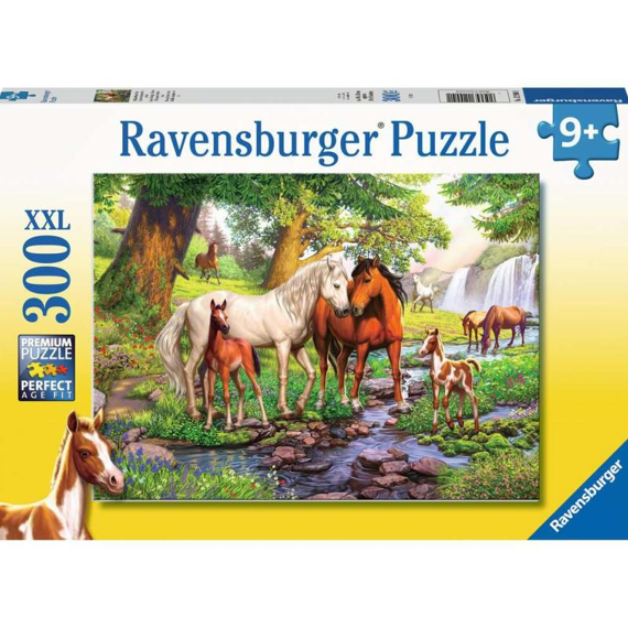 P 300 St Wilde Paarden Bij De Rivier