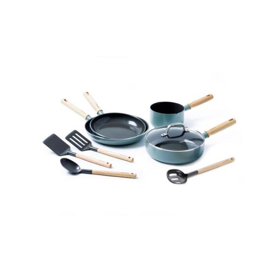 Greenpan Mayflower 8-Delig Set: Pan 24-28/Stoofpan 24Cm/Steelpan 16Cm/4 Spatels