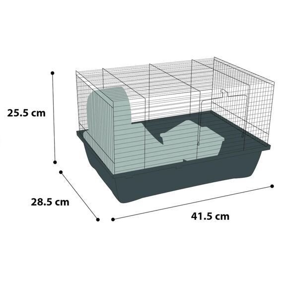 Hamsterkooi Enzo 1 41,5X28,5X25,5Cm