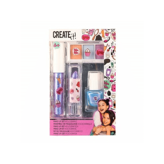 Create It! Make-up Set Holografisch