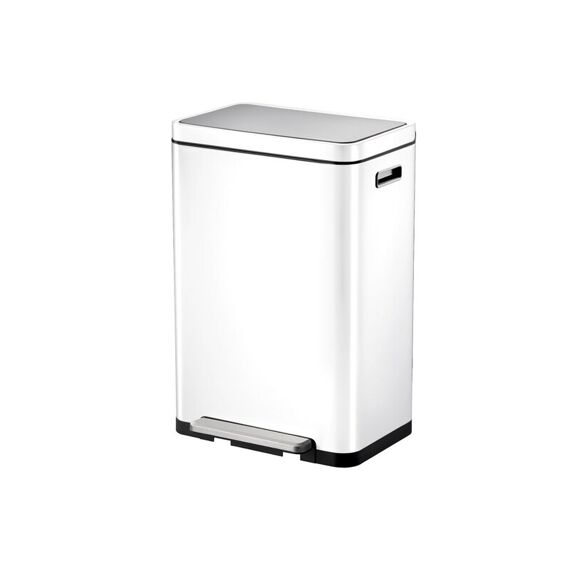 Eko X-Cube Pedaalemmer 45L Wit