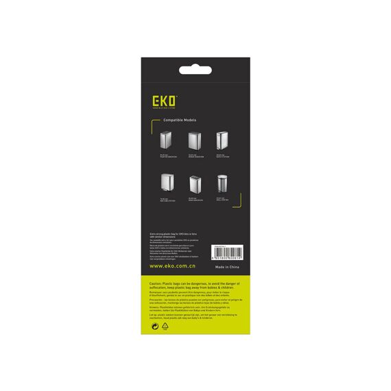 Eko Afvalzak Type F1 18-28L Wit 20St.