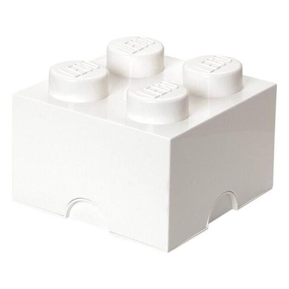 Rc LEGO®Opbergbox Brick 4 Wit