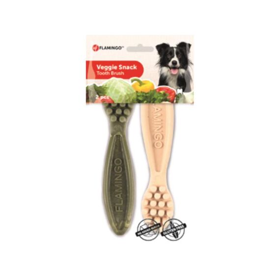 Veggie Tandenborstel 14,5Cm 2St Mix