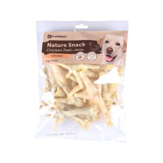 Nature Snack Kippenpoten Wit 200Gr