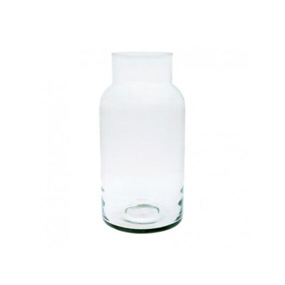 Point-Virgule | Vaas Gerecycleerd Glas Riviergroen 15X30Cm